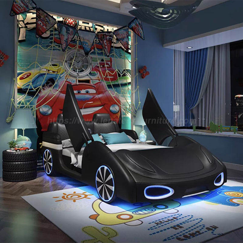 Nueva cama para muebles de coche para niños